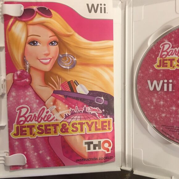 Barbie: Jet, Set & Style (Nintendo Wii, 2011) Barbiecore - Picture 5 of 5